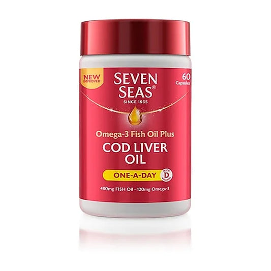 Seven Seas Ultimate Omega-3 Fish Oil and Cod Liver Oil Capsule