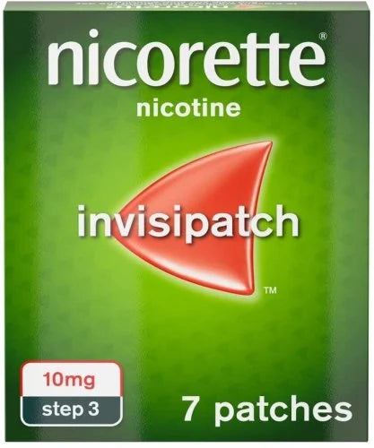 Nicorette Invisi Patch 10mg - 7 Patches: Start Your Smoke-Free Journey