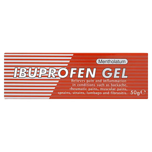 Mentholatum Ibuprofen Gel - 50g: Pain Relief Powerhouse