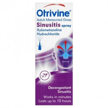 Otrivine Adult Measured Dose Sinusitis Nasal Spray - 10ml