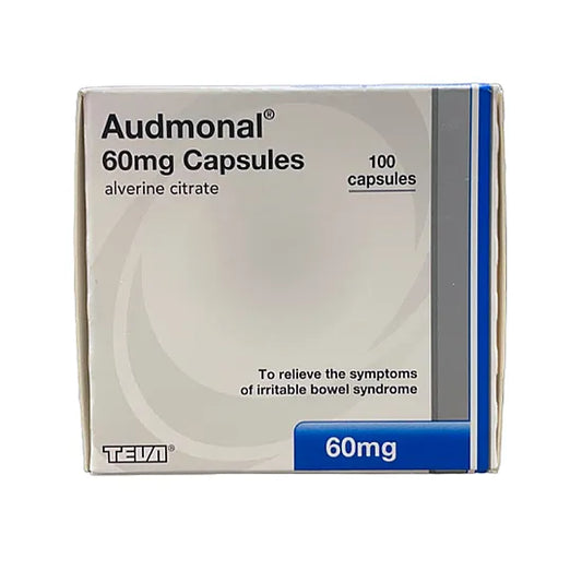 Audmonal (Alverine) 60mg – 100 Capsules