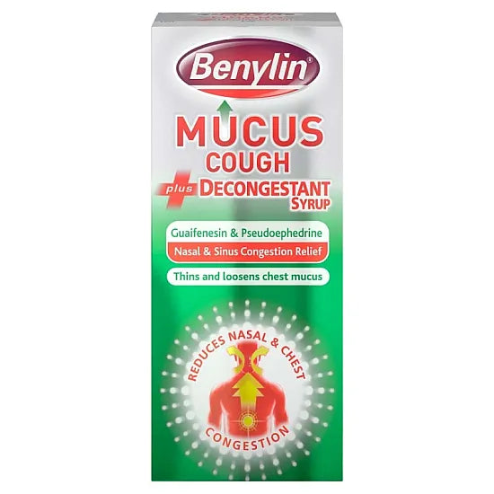 Benylin Mucus Clearing Syrup for Chesty Coughs