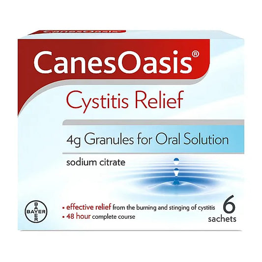 Canesten CanesOasis Cystitis Relief - Pack of 6 Sachets