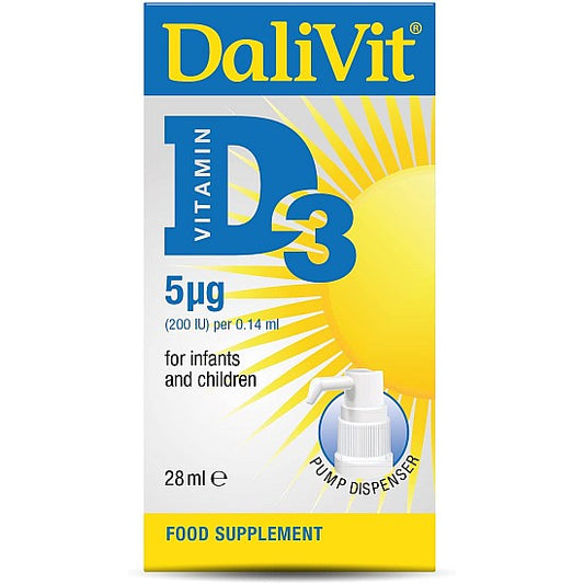Sunshine Plus Vitamin D3 Drops - 28ml