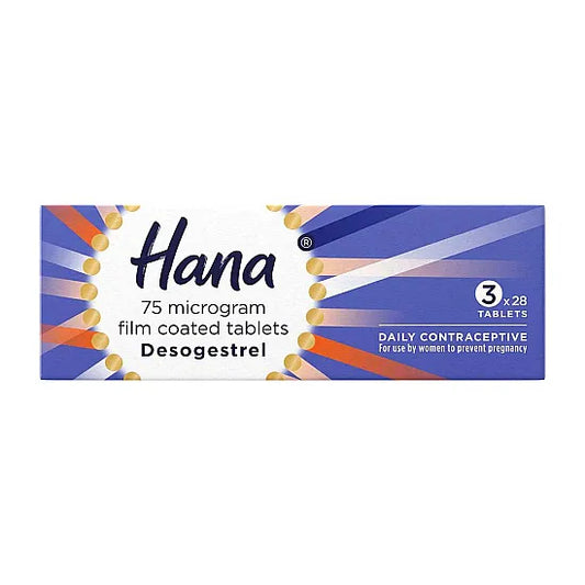Hana Daily Contraceptive Mini-Pill 75mcg