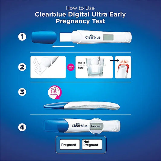 Clearblue Ultra-Sensitive Digital Pregnancy Test