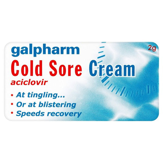 Galpharm Rapid Relief Cold Sore Cream - 2g