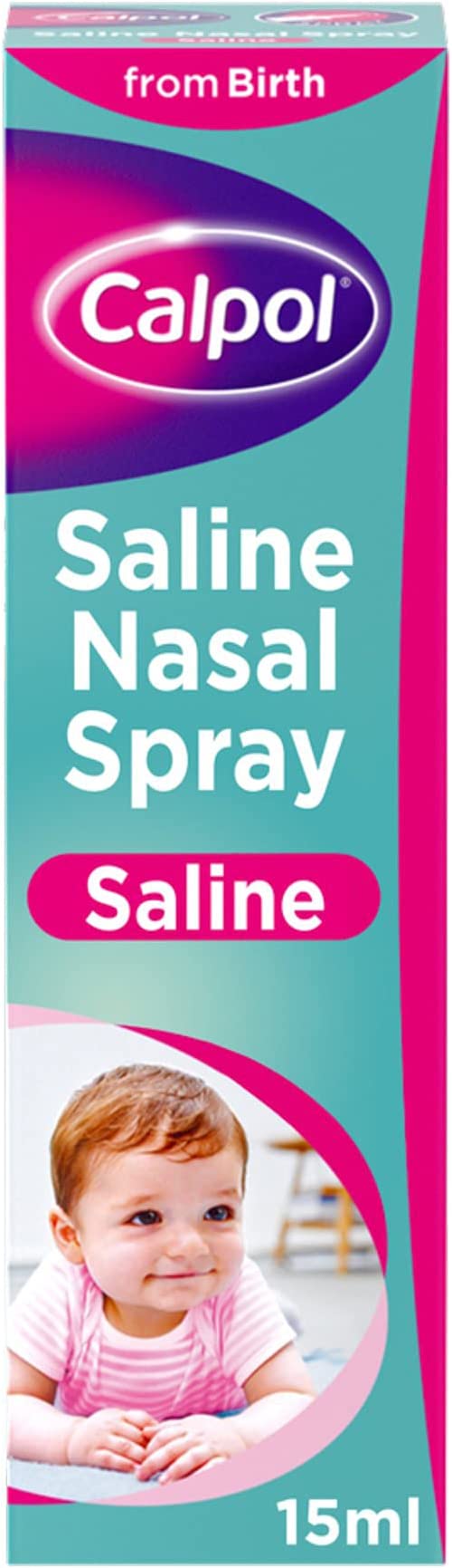 Nasal Relief Solution: Calpol Saline Spray 15 ml