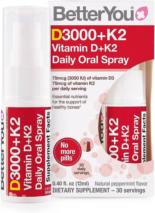 Vitamin D3+K2 Oral Spray by BetterYou