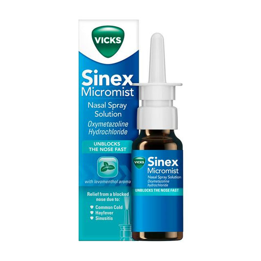 Vicks Sinex Micromist Nasal Spray for Quick Relief