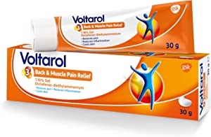 Voltarol Back and Muscle Pain Relief Gel with Diclofenac - 30g Tube
