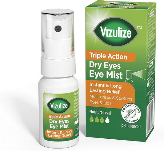 Vizulize Triple Action Eye Moisturizing Mist 10ml