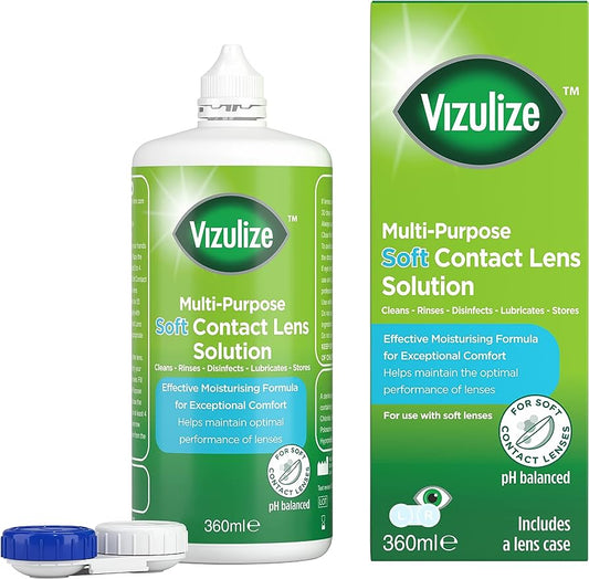 Vizulize Soft Contact Lens Solution - Complete Eye Care Solution