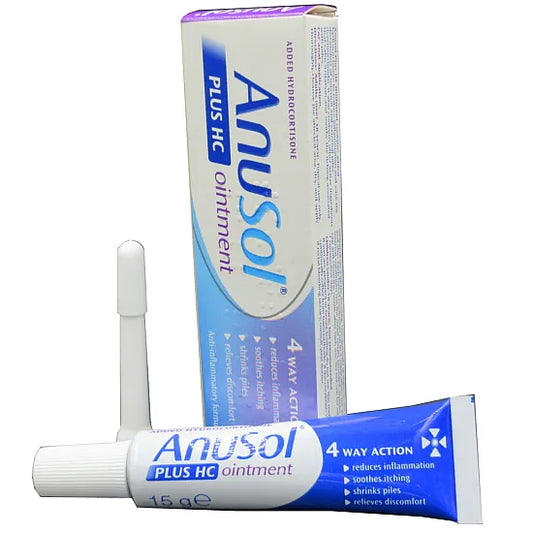 4-Way Action Anusol Plus HC Ointment for Hemorrhoids