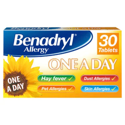 Benadryl Allergy Relief 10mg Tablets