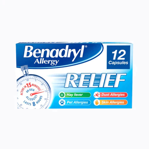 Benadryl Allergy Relief Tablets