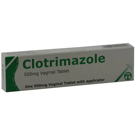 Clotrimazole 500mg Pessary with Applicator for Thrush Treatment