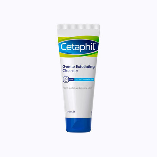 Cetaphil Gentle Exfoliating Facial Cleanser - 178ml