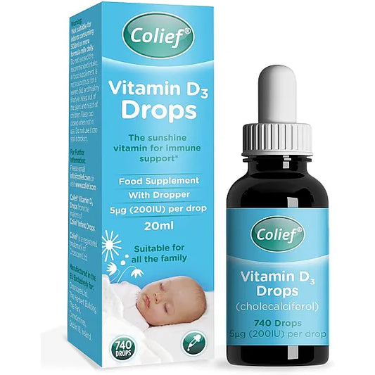 Colief Vitamin D3 Drops (20ml) - Family Wellness Support