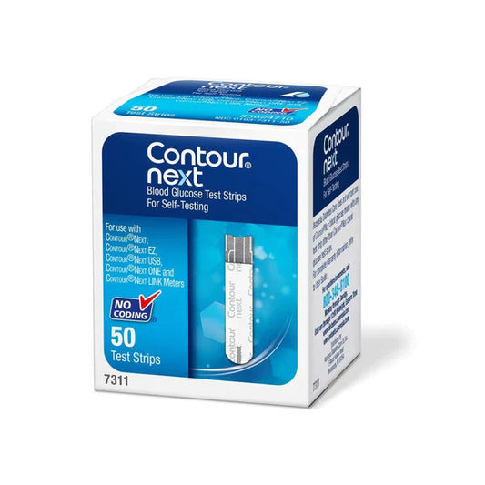 Contour Next 50-Pack Blood Glucose Test Strips