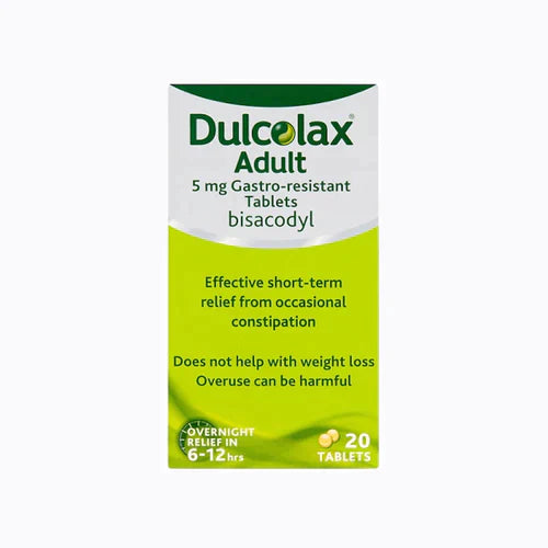 Fast-Acting Relief for Occasional Constipation: Dulcolax 5mg Tablets