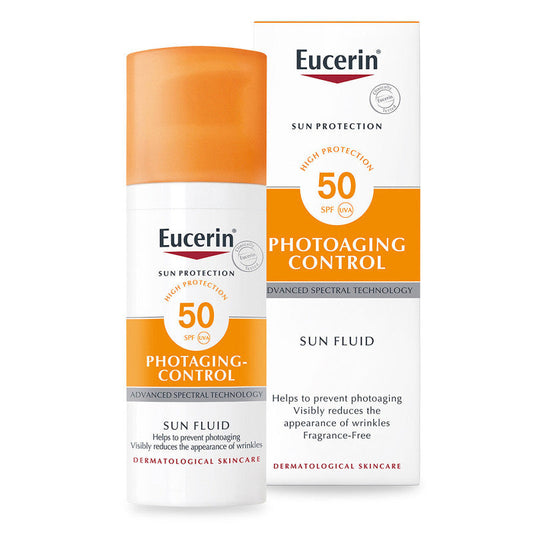 Eucerin Sun Fluid Anti-Wrinkle Facial SPF50-50ml