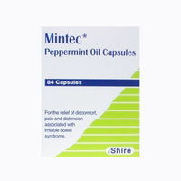 Mintec Peppermint Oil Capsules for Digestive Comfort - 84 Count