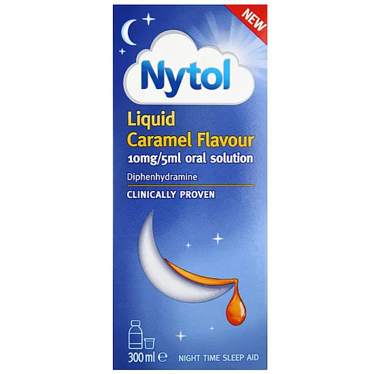Nytol Liquid Caramel Flavour Sleep Aid 10mg/5ml - 300ml