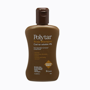 Polytar Scalp Shampoo Psoriasis Eczema Itchiness Coal Tar 4% - 150ml