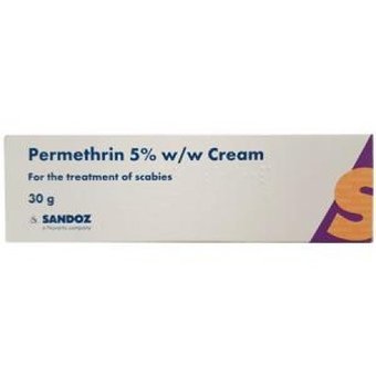 Permethrin 5% Cream for Effective Skin Irritation Relief