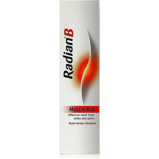 Radian B Muscle Rub - 40g: Natural Muscle Relief Power