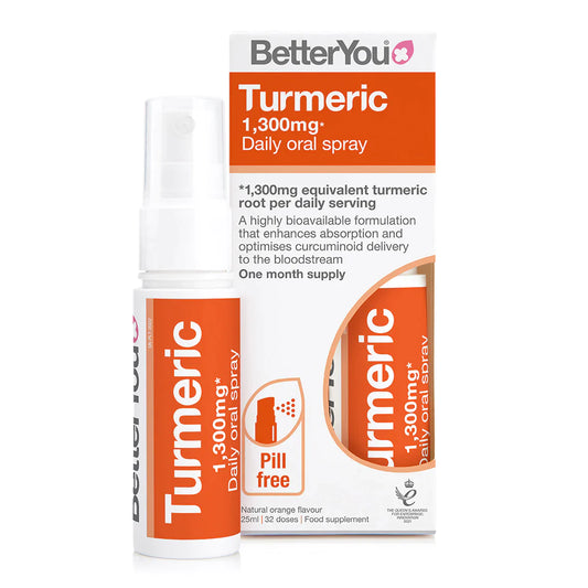 Turmeric Daily Oral Spray for Enhanced Well-being.