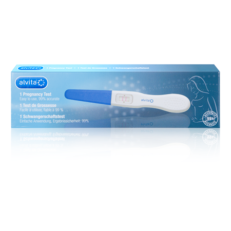 Alvita Early Pregnancy Detection Test Kit - Fast & Reliable Home Pregnancy Test