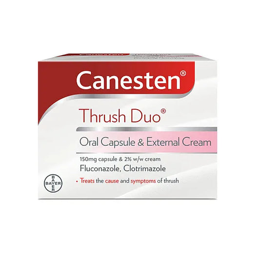 Canesten Thrush Treatment Duo: Oral Capsule & External Cream