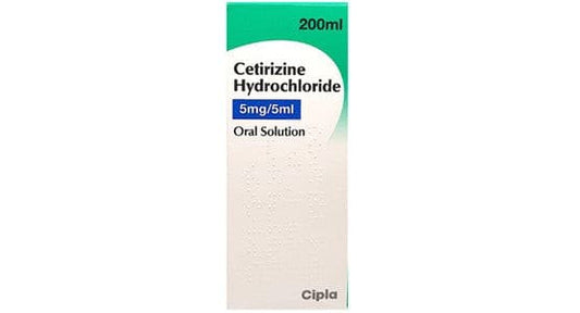 Cetirizine Allergy Relief Oral Solution 200ml (brand may vary)