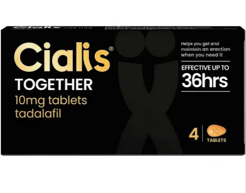 Cialis Together 10mg – 4 Tablets for Erectile Dysfunction (ED)