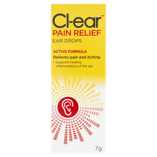 Ear Pain Relief Drops with Natural Ingredients - 7g