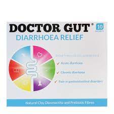 Say goodbye to digestive discomfort swiftly with Dr. Gut's Carefully Balanced Formula - Diarrhoea Relief Sachets