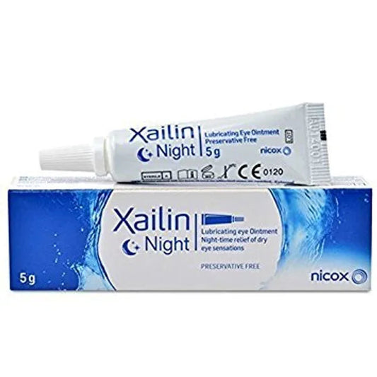 Xailin Night Eye Ointment - Hydrating Solution for Dry Eyes