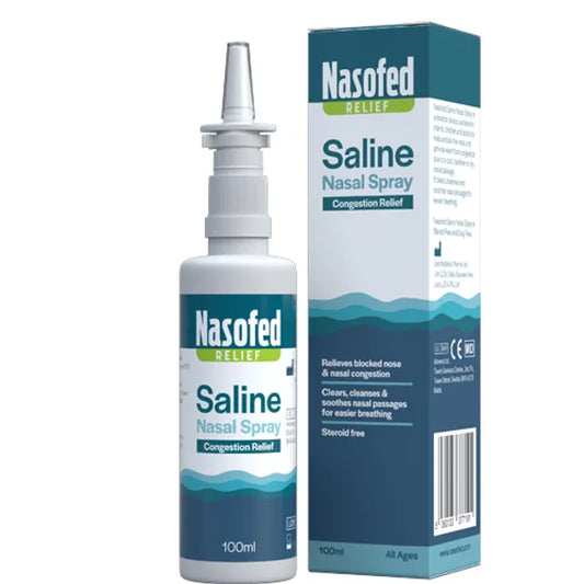 Safe and Gentle Nasal Relief Spray with 100ml Bottle