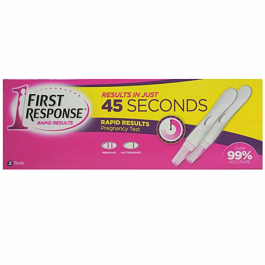 First Response Rapid Result Pregnancy Test Kit - Pack of 2