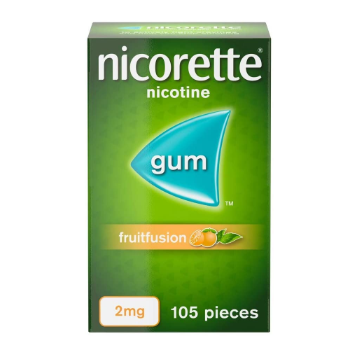 Fruitfusion Nicorette 2mg Nicotine Gum
