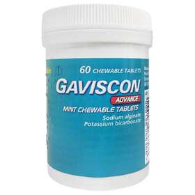 Gaviscon Advance Mint Chewable Tablets (Pack of 60)