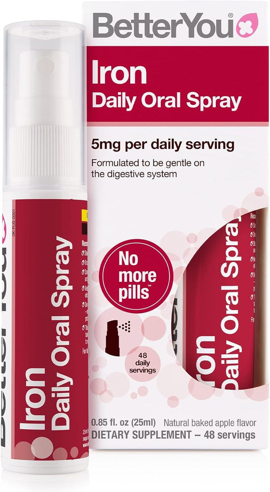 Boost Your Iron Intake with BetterYou Iron Oral Spray 25ml