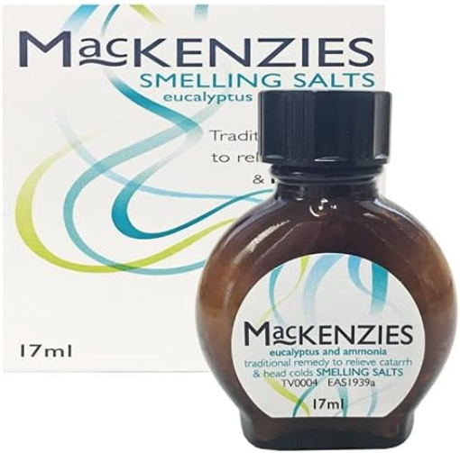 Mackenzies Revitalizing Smelling Salts with Eucalyptus and Ammonia 17ml