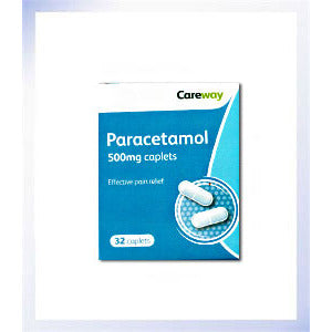 Careway 500MG Paracetamol - 16 Tablets (brand may vary)