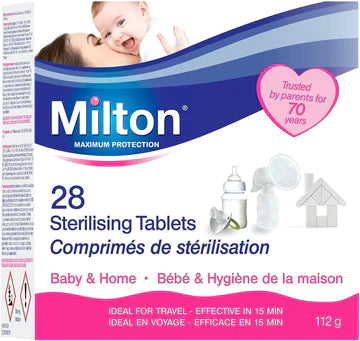 Milton Sterilising Tablets - Hygiene Solution for Baby Feeding Essentials
