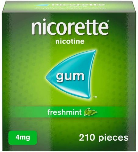 Freshmint Nicorette 4mg Chewing Gum