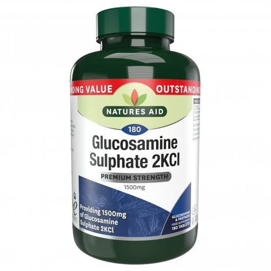 Joint Care Plus Glucosamine Sulphate 2KCl 1500mg 180 Tablets