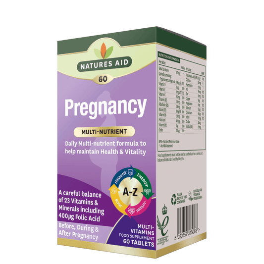 Natures Aid Multi-Nutrient Pregnancy Support Tabletsيل